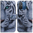 For Xiaomi Redmi 12C / 11A Coloured Drawing Flip Leather Phone Case(Tiger) - free shipping - PMC TechLife - Order now!