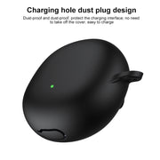For OPPO Enco Air 3 Silicone Wireless Earphone Protective Case(Midnight)