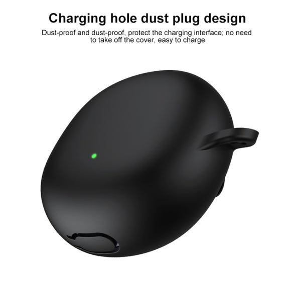 For OPPO Enco Air 3 Silicone Wireless Earphone Protective Case(Midnight)