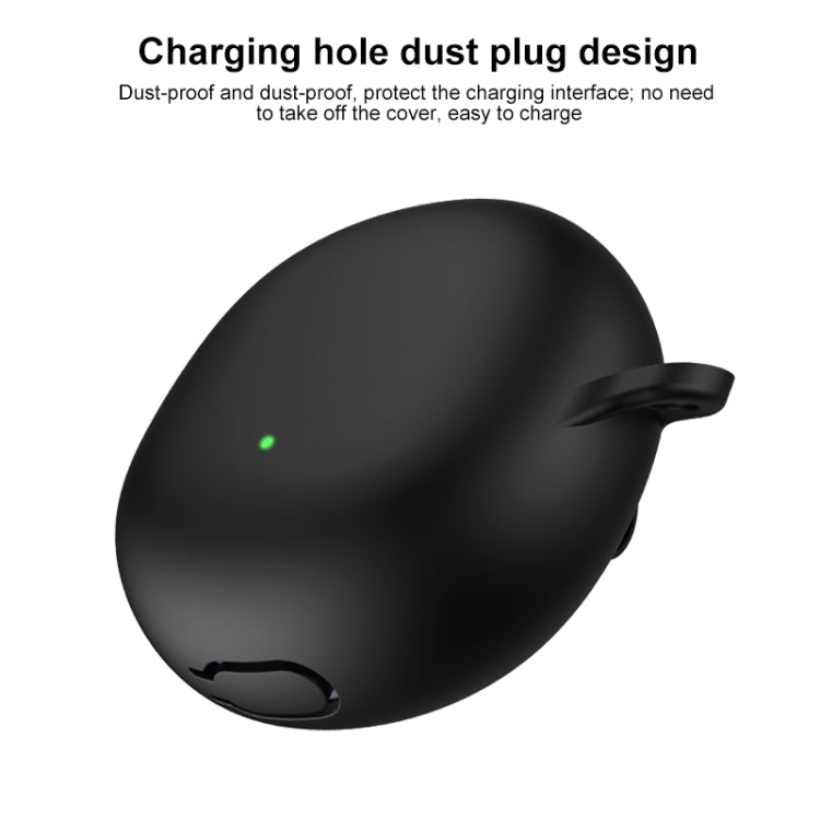 For OPPO Enco Air 3 Silicone Wireless Earphone Protective Case(Midnight)