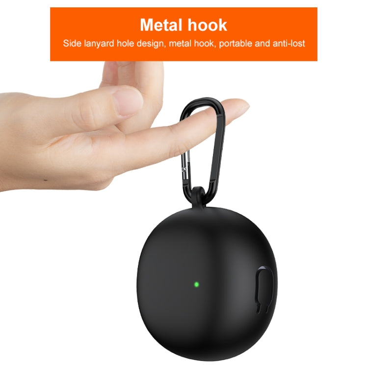 For OPPO Enco Air 3 Silicone Wireless Earphone Protective Case(Midnight)
