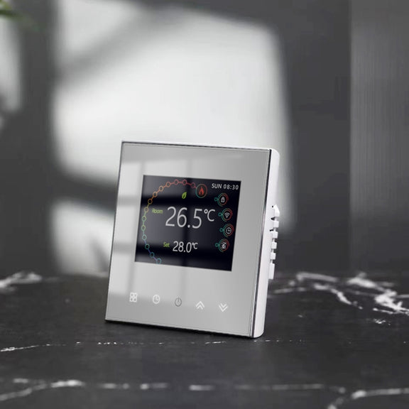 BHT-2002GALM 220V Smart Home Heating Thermostat Water Heating WiFi Thermostat(Black)