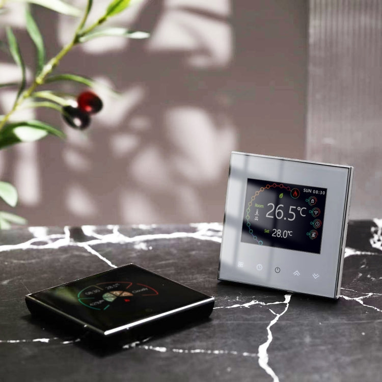 BHT-2002GCLM 220V Smart Home Heating Thermostat Boiler Heating WiFi Thermostat(White) - Thermostat & Thermometer by PMC TechLife | Online Shopping South Africa | PMC TechLife
