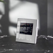 BHT-2002GBLM 220V Smart Home Heating Thermostat Electric Heating WiFi Thermostat with External Sensor Wire(Black)