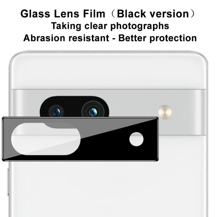 For Google Pixel 7a imak High Definition Integrated Glass Lens Film Black Version - free shipping - PMC Jewellery - Order now!
