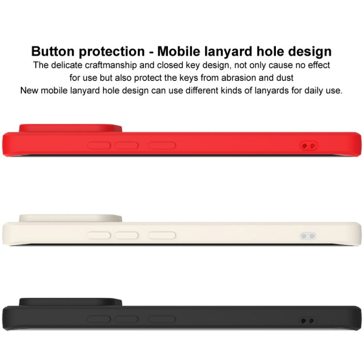 For Honor X9a 5G / Magic5 Lite 5G IMAK UC-4 Series Straight Edge TPU Soft Phone Case(White)