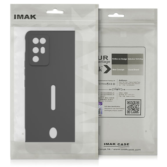 For Honor X9a 5G / Magic5 Lite 5G IMAK UC-4 Series Straight Edge TPU Soft Phone Case(White)