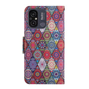 For Xiaomi Redmi 12C Colored Drawing Pattern Flip Leather Phone Case(Diamond Kaleidoscope)
