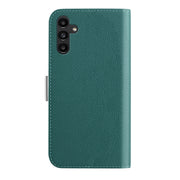 For Samsung Galaxy A24 4G Candy Color Litchi Texture Leather Phone Case(Dark Green)