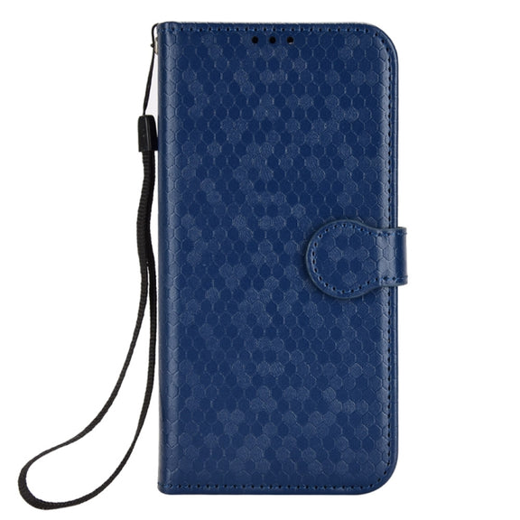 For Nokia G22 4G Honeycomb Dot Texture Leather Phone Case(Blue)