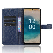 For Nokia G22 4G Honeycomb Dot Texture Leather Phone Case(Blue)