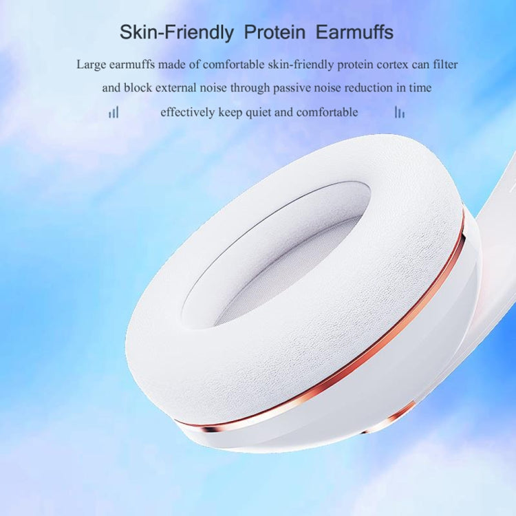 KE22 Folded Noise Reduction Wireless Bluetooth Headphones(Black) - Headset & Headphone by PMC TechLife | Online Shopping South Africa | PMC TechLife