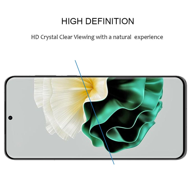 For Huawei P60 / P60 Pro / P60 Art Edge Glue 3D Curved Edge Full Screen Tempered Glass Film - free shipping - PMC TechLife - Order now!