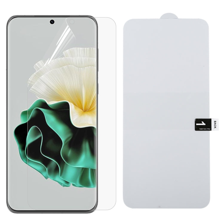 For Huawei P60 / P60 Pro / P60 Art Full Screen Protector Explosion-proof Hydrogel Film - free shipping - PMC TechLife - Order now!
