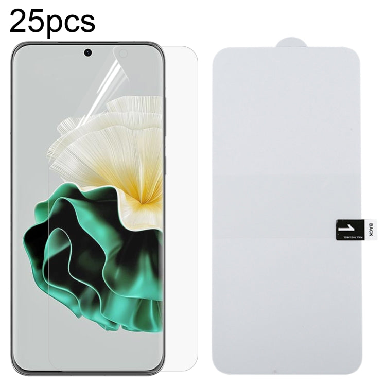 For Huawei P60 / P60 Pro / P60 Art 25pcs Full Screen Protector Explosion-proof Hydrogel Film - free shipping - PMC TechLife - Order now!