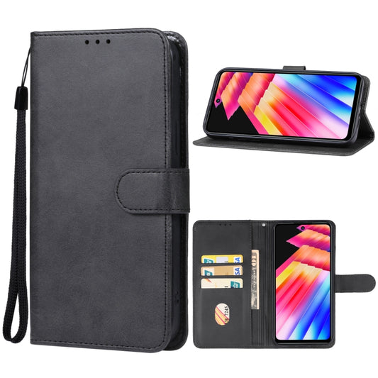 For Infinix Hot 30 Leather Phone Case(Black) - free shipping - PMC Jewellery - Order now!
