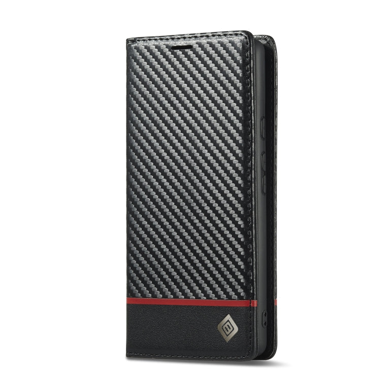 For Google Pixel 7a LC.IMEEKE Carbon Fiber Leather Phone Case(Horizontal Black) - free shipping - PMC Jewellery - Order now!