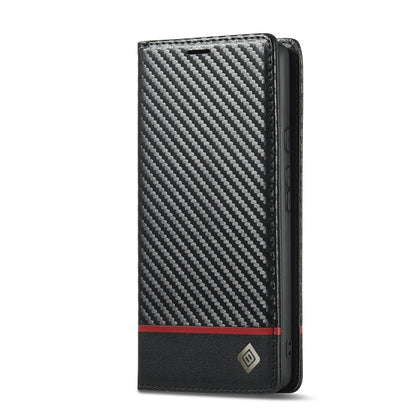 For Google Pixel 7a LC.IMEEKE Carbon Fiber Leather Phone Case(Horizontal Black) - free shipping - PMC Jewellery - Order now!