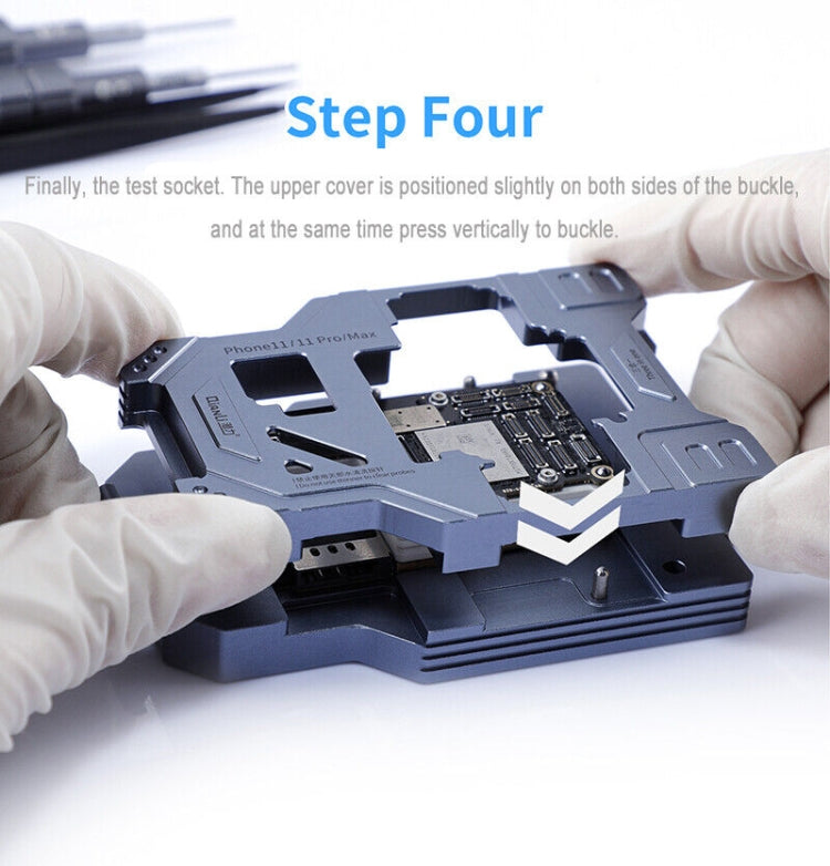Qianli iSocket Motherboard Layered Test Fixture For iPhone 11 Series - free shipping - PMC TechLife - Order now!