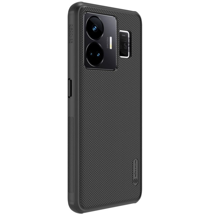 For Realme GT Neo 5 NILLKIN Frosted Shield Pro PC + TPU Phone Case(Black) - Realme Cases by NILLKIN | Online Shopping South Africa | PMC Jewellery | Buy Now Pay Later Mobicred
