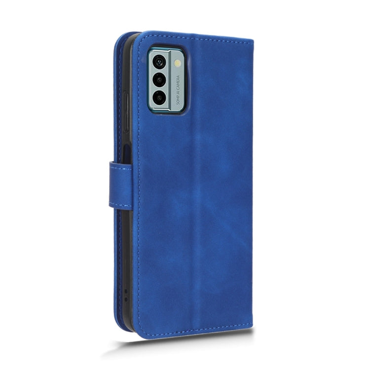 For Nokia G22 Skin Feel Magnetic Flip Leather Phone Case(Blue)