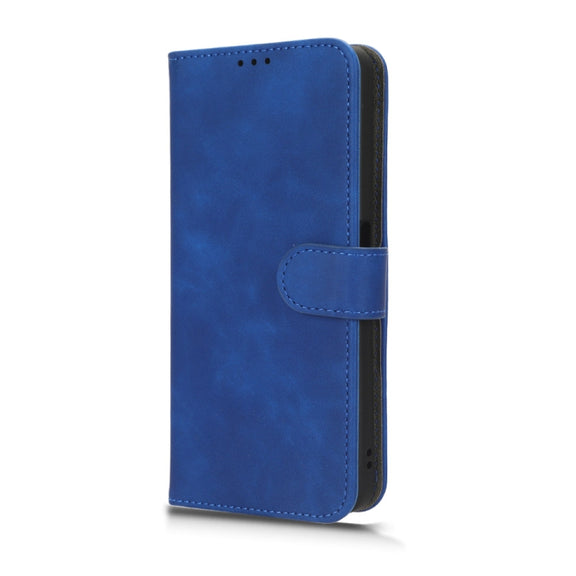 For OnePlus Nord CE 3 Skin Feel Magnetic Flip Leather Phone Case(Blue)