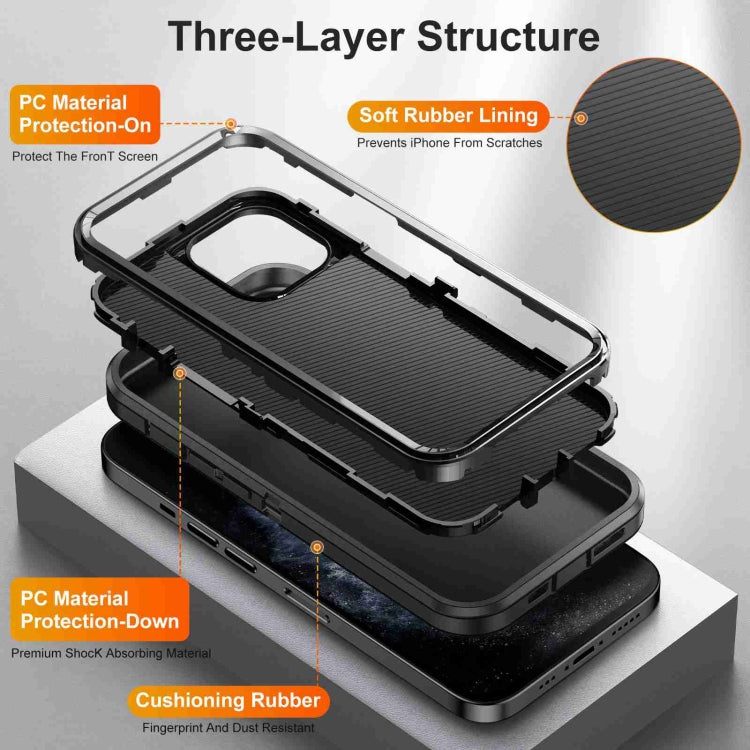 For iPhone 11 Pro Life Water-resistant Rugged Phone Case(Black)