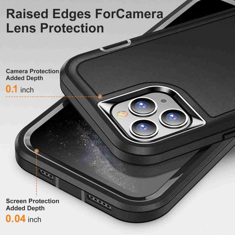 For iPhone 11 Pro Life Water-resistant Rugged Phone Case(Black)