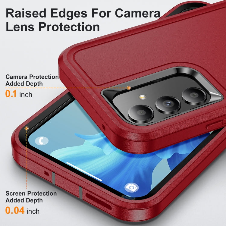 For Samsung Galaxy A54 Life Waterproof Rugged Phone Case(Red + Black) - free shipping - PMC TechLife - Order now!