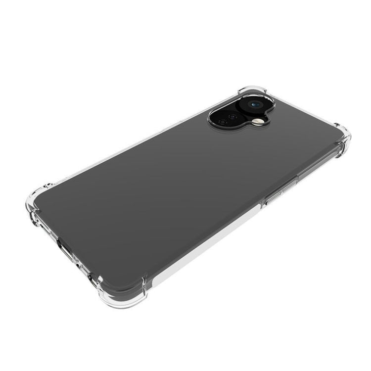For OnePlus Nord CE 3 Lite Shockproof Non-slip Thickening TPU Phone Case(Transparent) - free shipping - PMC TechLife - Order now!