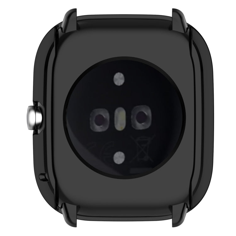 For Amazfit GTS4 Mini Full Coverage TPU Electroplating Watch Protective Case(Black) - Smart Wear by PMC TechLife | Online Shopping South Africa | PMC TechLife