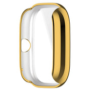For Amazfit GTS4 Mini Full Coverage TPU Electroplating Watch Protective Case(Gold)