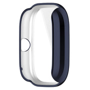 For Amazfit GTS4 Mini Full Coverage TPU Electroplating Watch Protective Case(Midnight Blue)