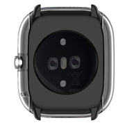 For Amazfit GTS4 Mini Full Coverage TPU Electroplating Watch Protective Case(Transparent)