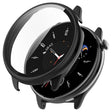 For Amazfit GTR Mini PC + Tempered Film Integrated Watch Protective Case(Black) -  by PMC TechLife | Online Shopping South Africa | PMC TechLife