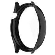 For Amazfit GTR Mini PC + Tempered Film Integrated Watch Protective Case(Black)