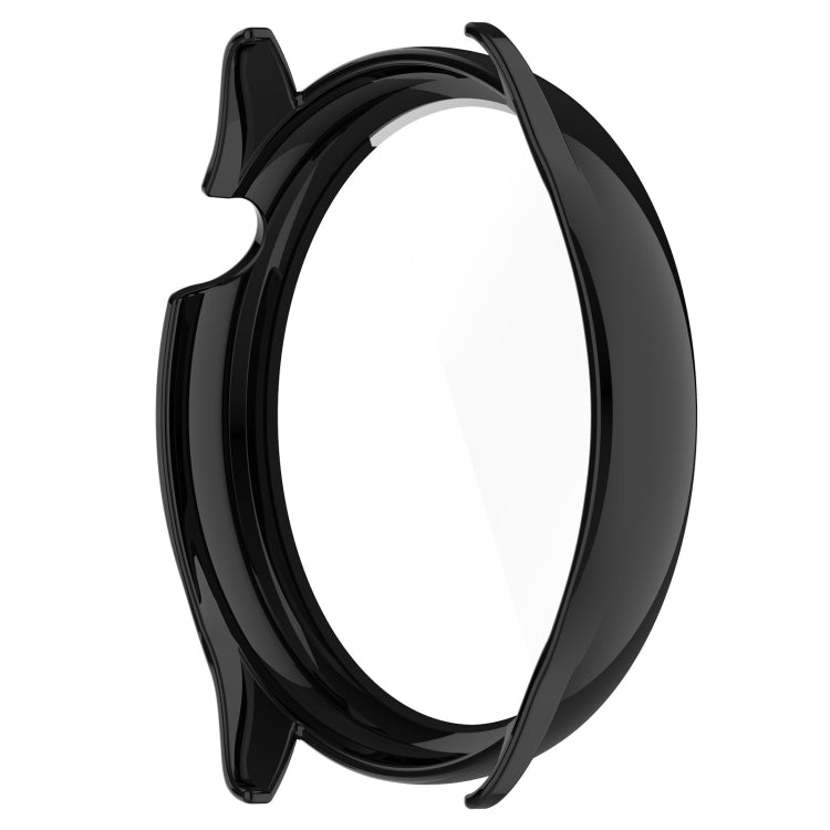 For Amazfit GTR Mini PC + Tempered Film Integrated Watch Protective Case(Black)