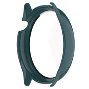 For Amazfit GTR Mini PC + Tempered Film Integrated Watch Protective Case(Pine Green)