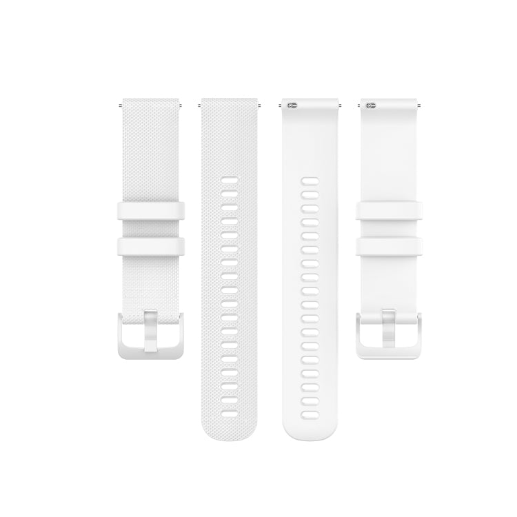 For Honor Watch GS 3i 22mm Small Plaid Texture Silicone Watch Band(White) -  by PMC TechLife | Online Shopping South Africa | PMC TechLife