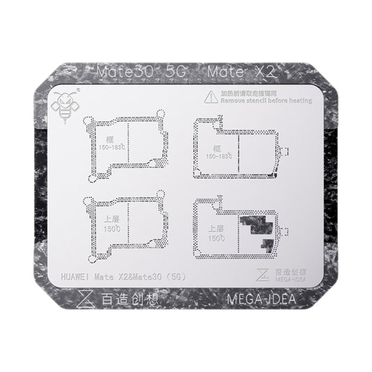For Huawei Mate 30 5G / Mate X2 Qianli Mega-idea Multi-functional Middle Frame Positioning BGA Reballing Platform - free shipping - PMC Jewellery - Order now!