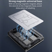 For Huawei Mate 30 5G / Mate X2 Qianli Mega-idea Multi-functional Middle Frame Positioning BGA Reballing Platform
