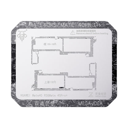 For Huawei Mate 40 Pro+ Qianli Mega-idea Multi-functional Middle Frame Positioning BGA Reballing Platform - free shipping - PMC Jewellery - Order now!