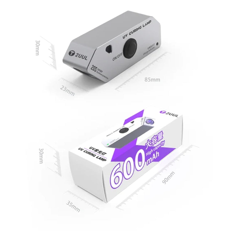 2UUL SC05 Portable High Power Green Oil Glue UV Curing Lamp - free shipping - PMC TechLife - Order now!