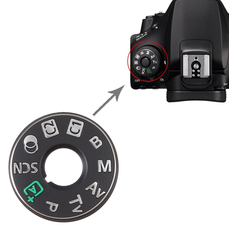 For Canon EOS 90D OEM Mode Dial Iron Pad - Mode Dial by PMC TechLife | Online Shopping South Africa | PMC TechLife