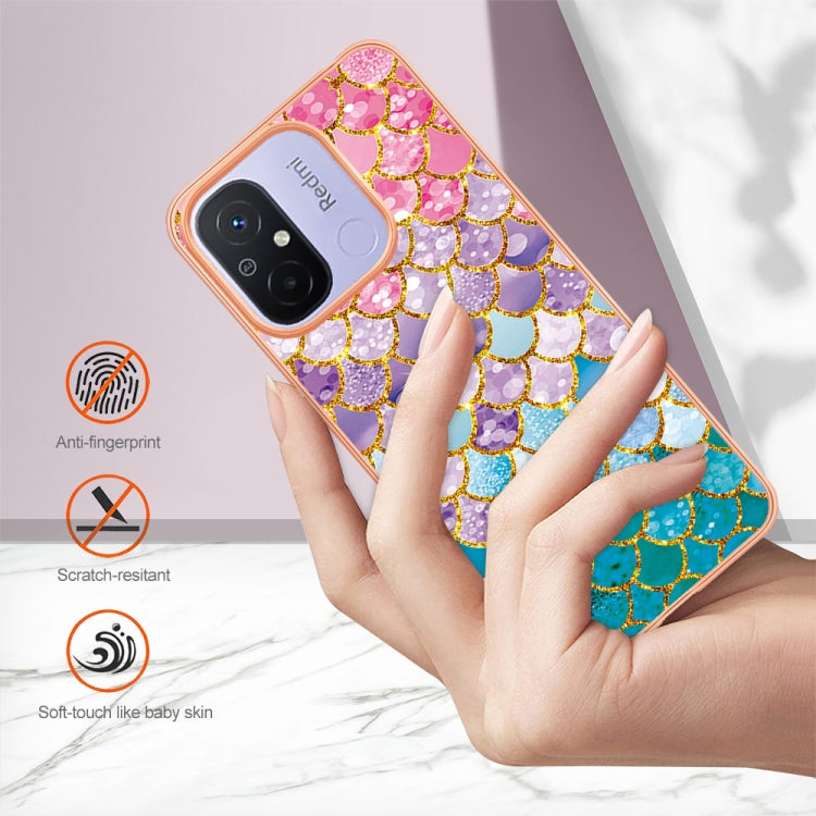 For Xiaomi Redmi 12C/11A 4G Global Electroplating IMD TPU Phone Case(Colorful Scales) - free shipping - PMC TechLife - Order now!