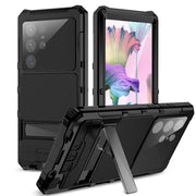 For Samsung Galaxy S23 Ultra 5G R-JUST RJ-56 3rd Gen Life Water-resistant Dustproof Shockproof Phone Case(Black)