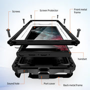 For Samsung Galaxy S22 Ultra 5G R-JUST RJ-56 3rd Gen Life Water-resistant Dustproof Shockproof Phone Case(Black)