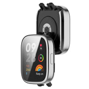 For Redmi Watch 3 Full Coverage TPU Electroplating Watch Protective Case(Silver)