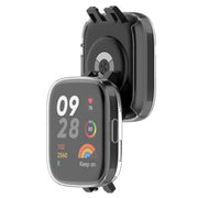 For Redmi Watch 3 Full Coverage TPU Electroplating Watch Protective Case(Transparent)