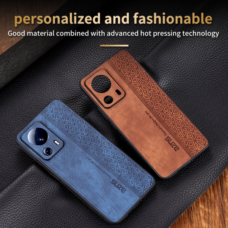 For Xiaomi 13 Lite / Civi 2 AZNS 3D Embossed Skin Feel Phone Case(Purple) - free shipping - PMC TechLife - Order now!